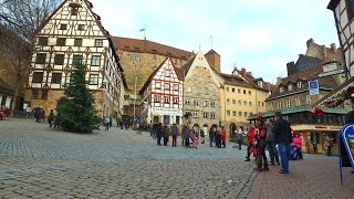 Unterwegs in Nürnberg im Dezember 2015 gefilmt mit der DJI OSMO in 4K [upl. by Dorie]