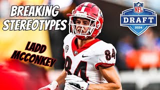 Film Breakdown Ladd McConkey is a 1st ROUND TALENT in the 2024 NFL Draft  Los Angeles Chargers [upl. by Hoppe]