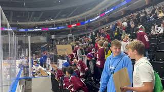 Czech youth hockey players wait for the Sabres to practice in Prague [upl. by Arch]