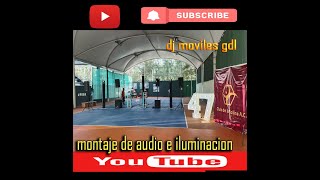 MONTEGE LUZ Y SONIDO DJ MOVILES GDL EVENTO CLUB 47 ANIVERCARIO [upl. by Eladnyl]