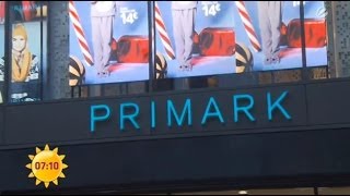 Primark Hype Kleidung zu DumpingPreisen  Sat1 Frühstücksfernsehen [upl. by Anirtak]