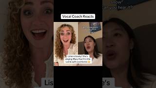 Vocal Coach Reacts Overtones 👏🏻 [upl. by Belldame]