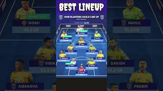 Formation isl kerala blasters [upl. by Liederman399]