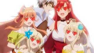 He Tames Mythical Girls And Makes His Own Harem Guild  All  Anime Recap [upl. by Attaymik]