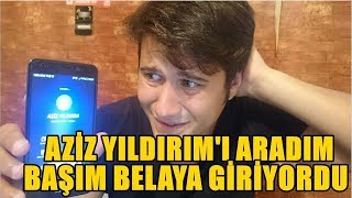 AZİZ YILDIRIM SESİYLE AZİZ YILDIRIMI TROLLEDİM [upl. by Fenwick214]