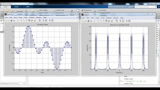 Analysis of Sampling Theorem using MATLAB 01 Experiment on Digital Communication Lab [upl. by Ailemak]