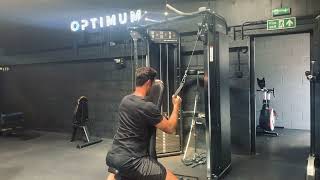 Single arm chest supported lat pulldown [upl. by Oneg587]