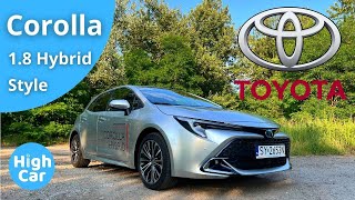 TOYOTA COROLLA 18 HYBRID STYLE 2024  TEST PL 4K [upl. by Aletsirc]