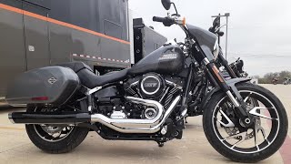 2021 Harley Davidson Sport Glide First Ride  REVIEW [upl. by Iggam]