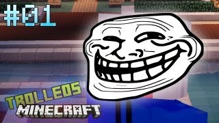 TROLLEADAS EN MINECRAFT EPISODIO 1  LA CAÍDA DE LA MUERTE [upl. by Atikehs]