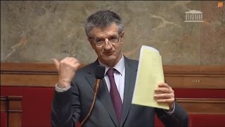 Jean Lassalle » Loi Macron  Permis de conduire 290115 [upl. by Ronym]