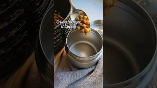 Crispy Air fryer Chickpeas food vegan vegansofaustralia foodie chickpeas [upl. by Shep]