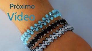 💙Pulseira de Cristais e Miçangas  Próximo Vídeo [upl. by Valentino146]