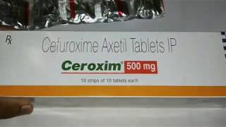 Ceroxim 500 Tablets  Composition Side Effects and Uses [upl. by Yumuk563]