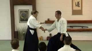 Micheline Tissier 6th Dan Aikido France [upl. by Mitzie34]