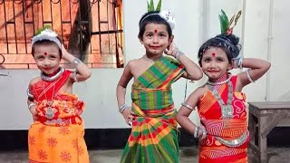 Pindare palasher bonপিন্দারে পলাশের বন। pindarepolasherbon ড্যান্স dancevideo jadavpur [upl. by Myron]