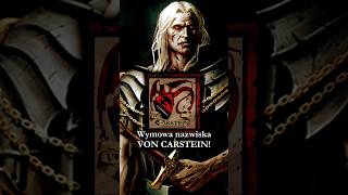 Wymowa nazwiska VON CARSTEIN warhammer warhammerfantasy [upl. by Swane953]