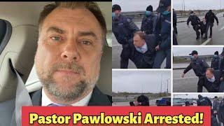 PolishCanadian Pastor Artur Pawlowski Arrested [upl. by Golter436]