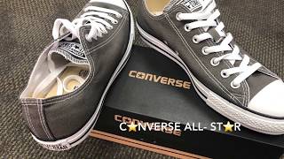 Converse All Star Low  Unboxing and on FEET [upl. by Nakasuji]