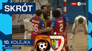 FC Reiter Toruń  Piast Gliwice 07  SKRÓT  10 kolejka 202425 [upl. by Arot]