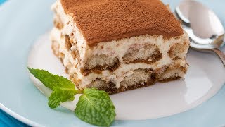 How to Make Tiramisu  Authentic Tiramisu Recipe  No Bake Dessert [upl. by Yennor]