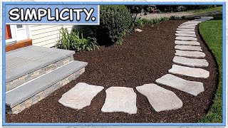 Laying a Beautiful Stepping Stone Path [upl. by Mountfort]