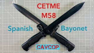 CETME M58 BOLO BAYONET [upl. by Zasuwa]