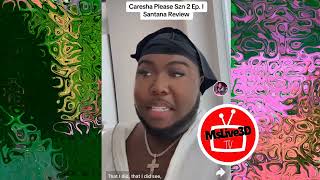 Saucy Santana Speaks Out About All The quotThink Piecesquot Of Caresha Please Premiere viral [upl. by Helsa]