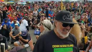 Protecting Mauna Kea Day 15 Aloha Damian Marley [upl. by Pacian]