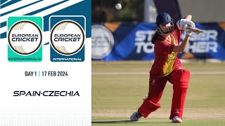 🔴 ECIW amp ECI SpainCzechia 2024  Day 1  T10 Live International Cricket  European Cricket [upl. by Annayd763]