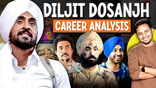 Diljit Dosanjhs Career Review  Diljit’s Iconic Films Songs Global Collaboration amp More [upl. by Gwendolen]