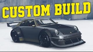 FULL PFISTER COMET RETRO CUSTOM Customization and Gameplay  GTA V Import Export [upl. by Normy]