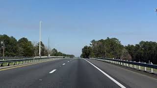 Interstate 10  Florida Exits 96 to 104 eastbound [upl. by Ron]