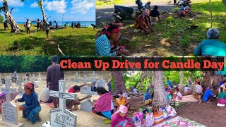 Clean Up Drive For Candles Day  Grave Yard Cleaning  allsoulsday [upl. by Eissed]