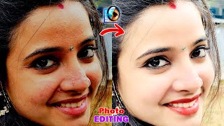 फोटो Editing सीखे Photoshop में – Photo Clean And Face Retouching  Photo Editing [upl. by Alejoa499]