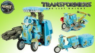 Transformers Sqweeks Premier Edition The Last Knight TLK Transformable Jouet Toy Review Hasbro [upl. by Aikcir]