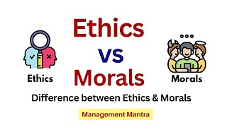 Difference between Ethics and Morality [upl. by Aloel]