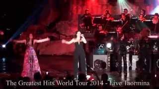 Laura Pausini  Benvenuto  Taormina 10052014 HD [upl. by Ellertnom]