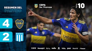 BOCA 4  2 RACING I Resumen del partido I CopaSurFinanzas 2024 [upl. by Nnylrahc]