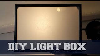 DIY Lightbox Tutorial  Epic Crafts [upl. by Vaasta]