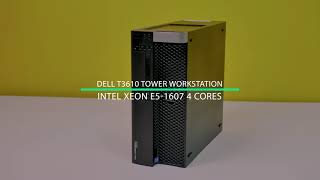 Dell T3610 Tower Workstation Intel Xeon [upl. by Aara479]