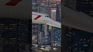 Concorde shorts flightsimulator flying [upl. by Anohr]