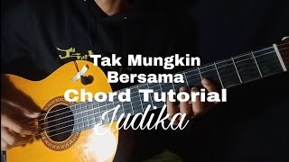 Judika  Tak Mungkin Bersama ChordCover amp Lirik [upl. by Eylrahc]