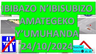 a 🚨🚨🚨♨️♨️24102024 IBIBAZO NIBISUBIZOAMATEGEKO YUMUHANDA 🚋TSINDIRA PROVISOIRE BYOROSHYE🚨🚨🚨 [upl. by Euqinommod704]