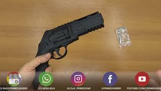 Revolver 50 HDR T4E TR Umarex Co2 Serve para Defesa Pessoal [upl. by Ewolram242]