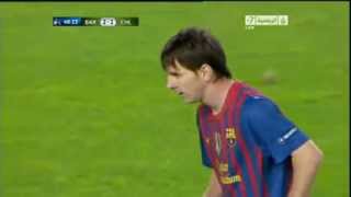 Messi penalty miss vs Chelsea  24042012 [upl. by Agnese]