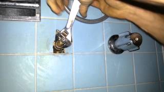 How To Fix A Leaky Shower Stall Head [upl. by Sorvats]