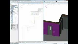 Introduction to Bentley Architecture V8i SELECTseries  Modifying Doors [upl. by Atilrac]