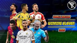 Winning Eleven 2012 Mod 2025 NEW UPDATE FULL TRANSFERS amp KIT 202425 [upl. by Otipaga]