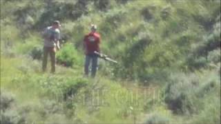 MONTANA COYOTE HUNTING AT 400 YARDS [upl. by Zzaj]